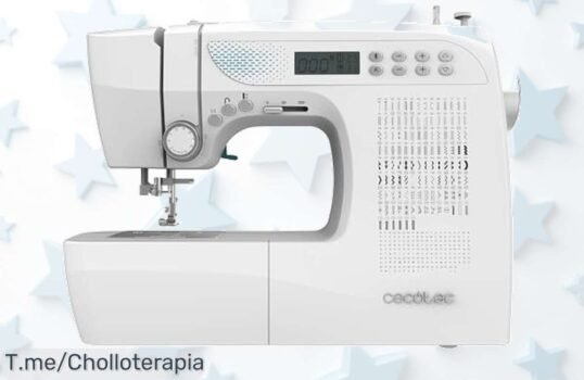 Descubre la Cecotec BelleCouture 21500 con motor digital y enhebrado automático disfruta de un precio loco solo por tiempo limitado corre antes que se agote este ofertón nunca visto