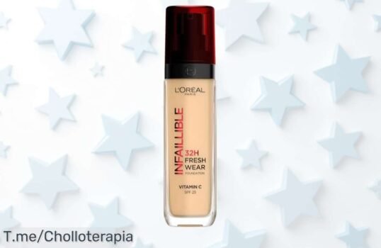 Descubre la base líquida Infalible 32h de L’Oréal con acabado mate y resistencia total al agua a un precio loco nunca visto aprovecha este ofertón limitado ¡compra ya!