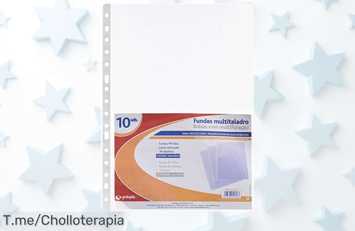 Descubre la bolsa de fundas naranja con 16 taladros súper dura, organización sin líos a un precio loco que no volverás a ver consigue este super chollo ya antes que se agote