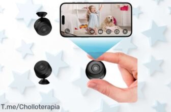 Descubre la cámara wifi mini espía 1080p con visión nocturna y detección de movimiento precio loco que cuida tu hogar actúa ya antes que se agote este super chollo nunca visto