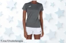 Descubre la camiseta deportiva Joma con control de humedad que mantiene tu piel seca y cómoda precio loco nunca visto solo hoy aprovecha este ofertón antes de que se acabe