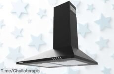 Descubre la campana Ciarra de 60 cm con potencia brutal y 3 velocidades a un precio loco nunca visto aprovecha este ofertón único antes que desaparezca el descuento brutal