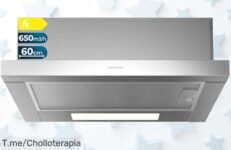 Descubre la campana extractora Cecotec con succión brutal y luz LED a un precio loco, aprovecha este super chollo con descuento brutal y no dejes que se escape ¡compra ya!