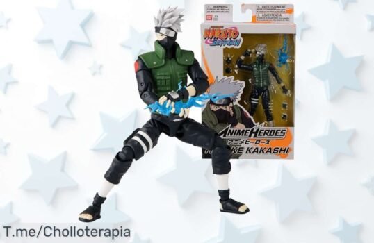 Descubre la figura de Kakashi Naruto 17cm con detalle brutal pose dinámica un ofertón nunca visto precio loco y descuento brutal compra ya que vuelan las unidades