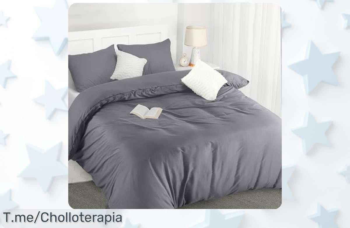 Descubre la funda nórdica utopia bedding para cama 105 con cierre perfecto y súper resistente disfruta de un super chollo que nunca habías visto en precio de ganga ¡aprovecha ya!