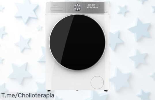 Descubre la lavadora Cecotec 8Kg súper silenciosa con vapor que elimina gérmenes aprovecha este ofertón de precio loco por tiempo limitado ¡corre antes de que se agoten!