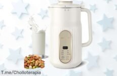 Descubre la máquina de leche vegetal AlfaBot rápida y súper silenciosa con recetario incluido precio loco nunca visto solo hoy aprovecha este ofertón limitado compra ya