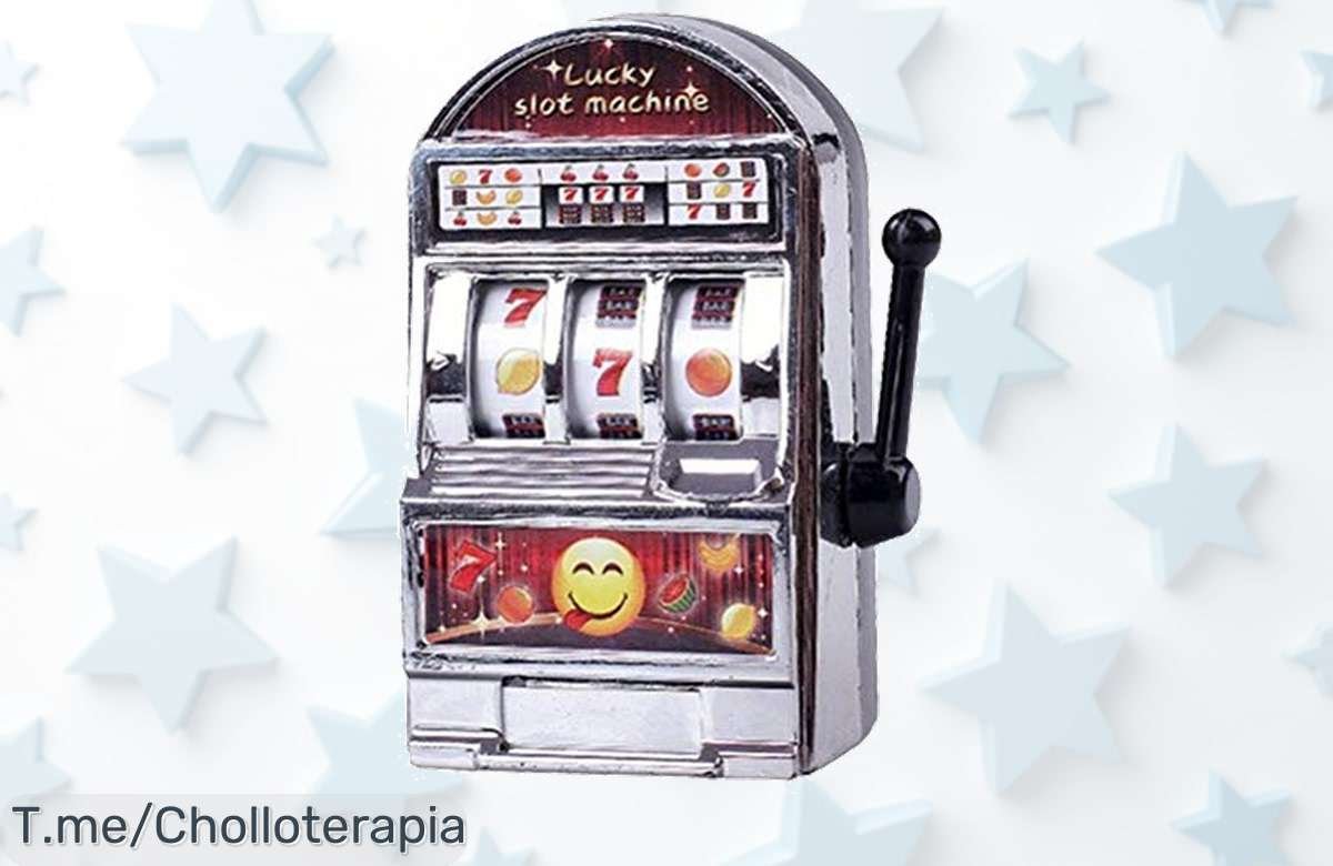 Descubre la máquina tragamonedas Bonbela Lucky Mini con un precio loco y descuento brutal para horas de diversión y aprendizaje Nunca visto corre que vuelan estas gangas