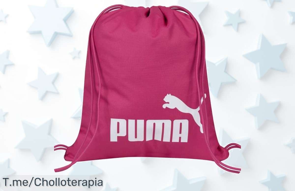 Descubre la mochila Puma Phase Gym con diseño resistente y caída de precio nunca vista disfruta este ofertón y adquiere tu super chollo antes que se acaben las unidades