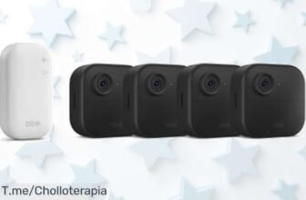 Descubre la nueva Blink Outdoor 4 cámara HD sin cables con batería doble año y detección ultra rápida, un ofertón con descuento brutal que no volverá compra ya este super chollo