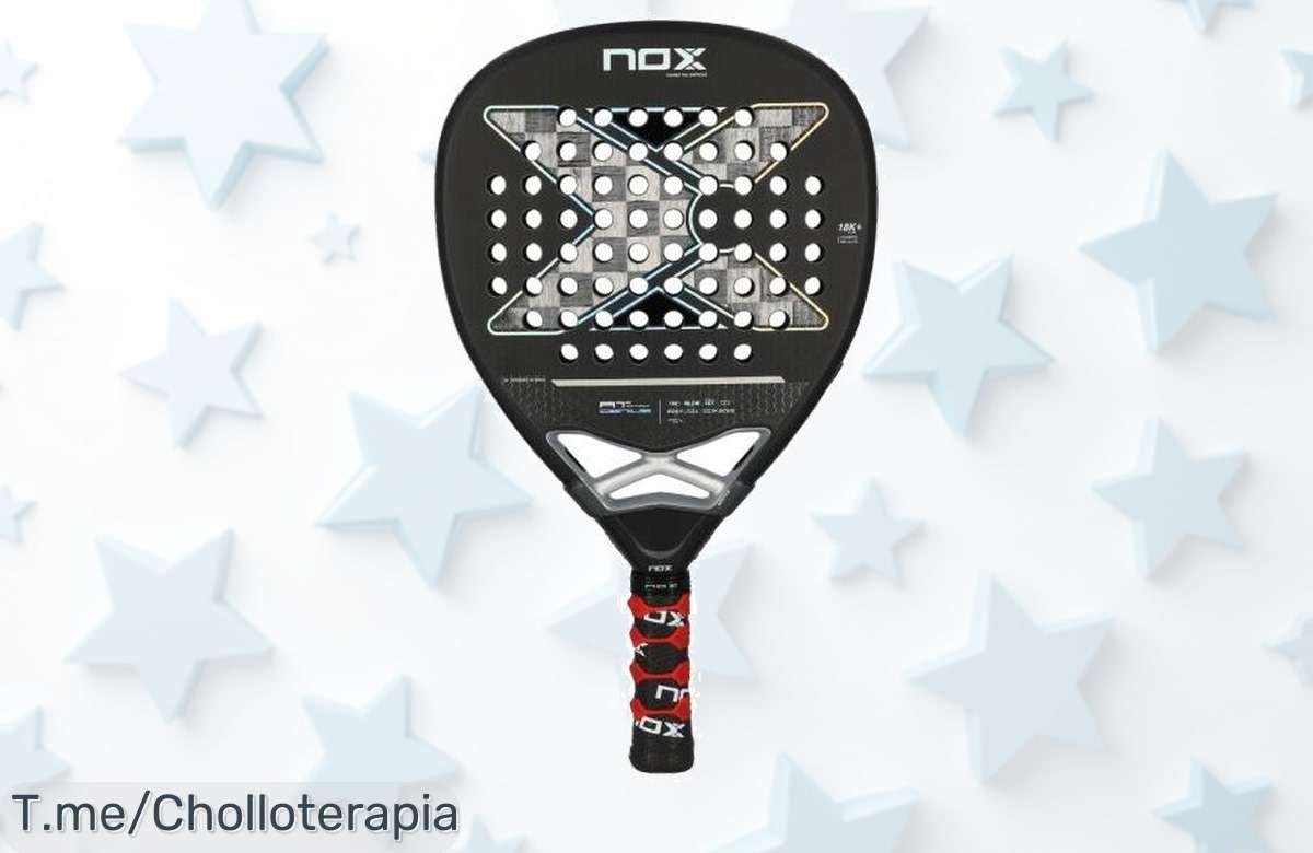 Descubre la pala Nox At10 18k Attk 2024 con características pro únicas y un descuento brutal nunca visto Aprovecha este precio loco solo por tiempo limitado ¡Corre ya!