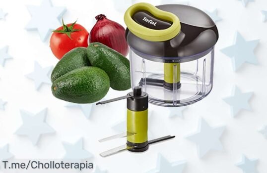 Descubre la picadora tefal 5 segundos con vaso transparente para un control total aprovecha este ofertón a precio loco que vuela rápido no dejes escapar el descuento brutal