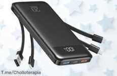 Descubre la power bank 20000mAh con carga ultra rápida que cambia tu día disfruta de un descuento brutal nunca visto precio loco solo hoy actúa ya
