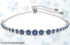 Descubre la pulsera Imber Emily con cristales azules que brillan como ninguna y consigue este super chollo ahora a un precio loco limitado ¡no dejes pasar este ofertón!