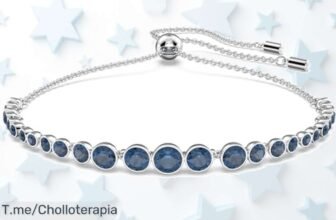 Descubre la pulsera Imber Emily con cristales azules que brillan como ninguna y consigue este super chollo ahora a un precio loco limitado ¡no dejes pasar este ofertón!