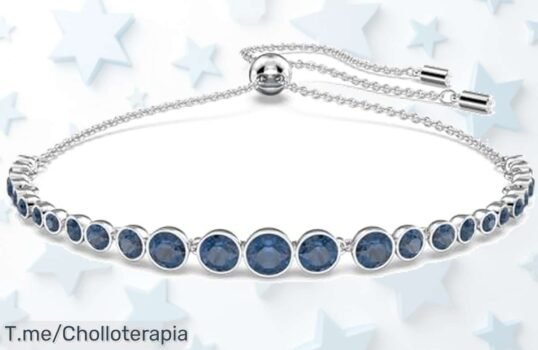 Descubre la pulsera Imber Emily con cristales azules que brillan como ninguna y consigue este super chollo ahora a un precio loco limitado ¡no dejes pasar este ofertón!