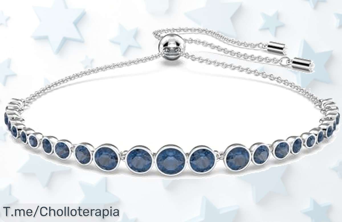 Descubre la pulsera Imber Emily con cristales azules que brillan como ninguna y consigue este super chollo ahora a un precio loco limitado ¡no dejes pasar este ofertón!