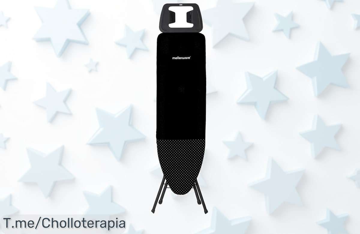 Descubre la tabla de planchar Steezy Boar con superficie gigante para mayor confort aprovecha este super chollo y descuento brutal antes que se agote ¡date prisa!