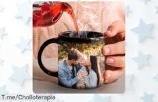 Descubre la taza mágica personalizada que solo aparece con calor el super chollo con descuento brutal que cambia tus fotos favoritas a precio de ganga ¡apúntate ya!