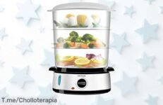 Descubre la vaporera Cecotec Vapovita 3000 con temporizador y apagado automático disfruta de un precio loco en este ofertón único ¡Corre que vuelan las unidades!