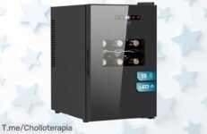 Descubre la vinoteca Cecotec Bolero con control táctil y súper silenciosa un super chollo a precio loco para enfriar 15 botellas ¡ofertón limitado corre ya!