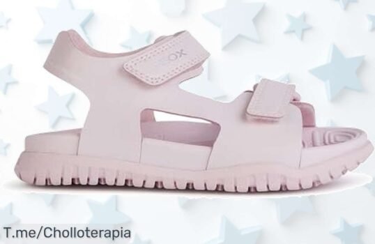 Descubre las Geox J Sandal Fusbetto Gi en pink con flexibilidad única y ligereza extrema a un ofertón nunca visto ¡Aprovecha este descuento brutal, últimas unidades!