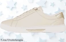 Descubre las Tommy Hilfiger Court sneaker para mujer beige con ajuste perfecto y estilo único al precio de ganga que nunca visto ¡aprovecha este ofertón ya!