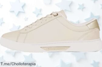 Descubre las Tommy Hilfiger Court sneaker para mujer beige con ajuste perfecto y estilo único al precio de ganga que nunca visto ¡aprovecha este ofertón ya!
