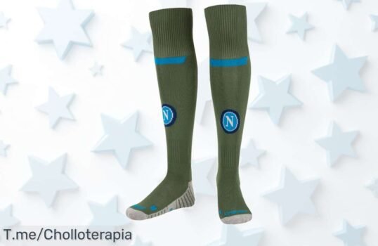 Descubre las medias SSC Napoli Kappa Kombat Spark Pro con diseño único y calidad top a un precio loco solo por tiempo limitado aprovecha este ofertón que vuela actúa ya