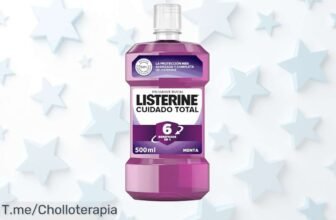 Descubre listerine cuidado total con flúor formato ahorro un super chollo que elimina placa cinco veces mejor protege 12 horas y deja tu aliento fresquísimo oferta nunca vista corre ya precio loco