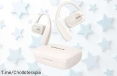 Descubre los BlitzRock auriculares open ear con Bluetooth 54 un sonido súper claro y 28 horas sin parar a un precio loco nunca visto aprovecha este ofertón ya