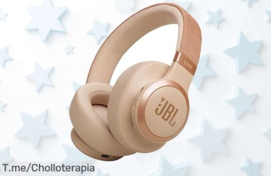 Descubre los JBL Live 770 NC con hasta 65 horas y cancelación de ruido que controlas tú, un ofertón nunca visto a precio loco ¡aprovecha antes que vuelen!