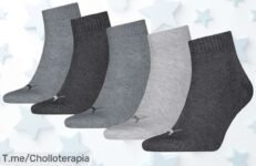 Descubre los calcetines Puma unisex gris antracita con descuento brutal y precio de ganga ¡un super chollo exclusivo que vuela rápido aprovecha ya esta oferta única!