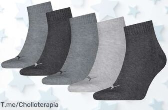 Descubre los calcetines Puma unisex gris antracita con descuento brutal y precio de ganga ¡un super chollo exclusivo que vuela rápido aprovecha ya esta oferta única!