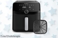 Descubre moulinex easy fry mega con mega capacidad para 8 raciones disfruta de un precio loco y descuento brutal no dejes escapar este ofertón corre que vuelan