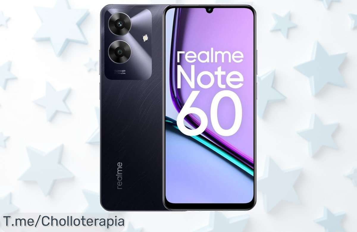 Descubre realme Note 60 con súper cámara de 32 MP y batería que dura días le mejor precio loco nunca visto corre que vuela este ofertón se acaba pronto