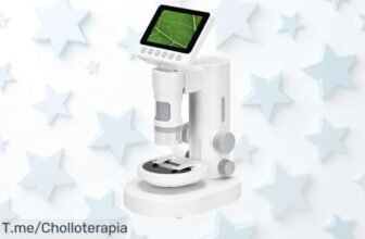 Descubre tu mundo con el bisofice microscopio digital 2 en 1 pantalla grande y leds ajustables a precio loco nunca visto corre antes que se agote este ofertón único