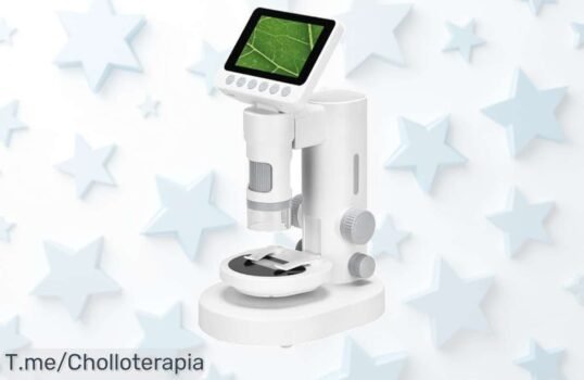 Descubre tu mundo con el bisofice microscopio digital 2 en 1 pantalla grande y leds ajustables a precio loco nunca visto corre antes que se agote este ofertón único