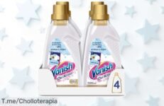 Descubre vanish oxi action gold quitamanchas potente que deja tu ropa blanca perfecta con un descuento brutal y precio loco solo hoy ¡aprovecha este ofertón ya!