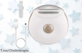 Despídete del vello con la depiladora inalámbrica recargable para piel sensible aprovecha este super chollo y consigue una piel suave ya antes de que se acabe el ofertón único jamás visto
