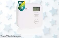 Detector de CO con batería de diez años protege a tu familia al instante con alarma potente precio loco y descuento brutal oferta única corre que vuelan
