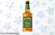 Disfruta Jack Daniel's Tennessee Apple sabor manzana única con un descuento brutal precio de ganga solo por tiempo limitado corre y aprovecha este super chollo nunca visto
