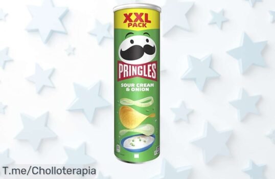 Disfruta Pringles Sour Cream & Onion con sabor cremoso y cebolla que explota en tu boca a precio loco oferta nunca vista corre antes de que se acabe este super chollo