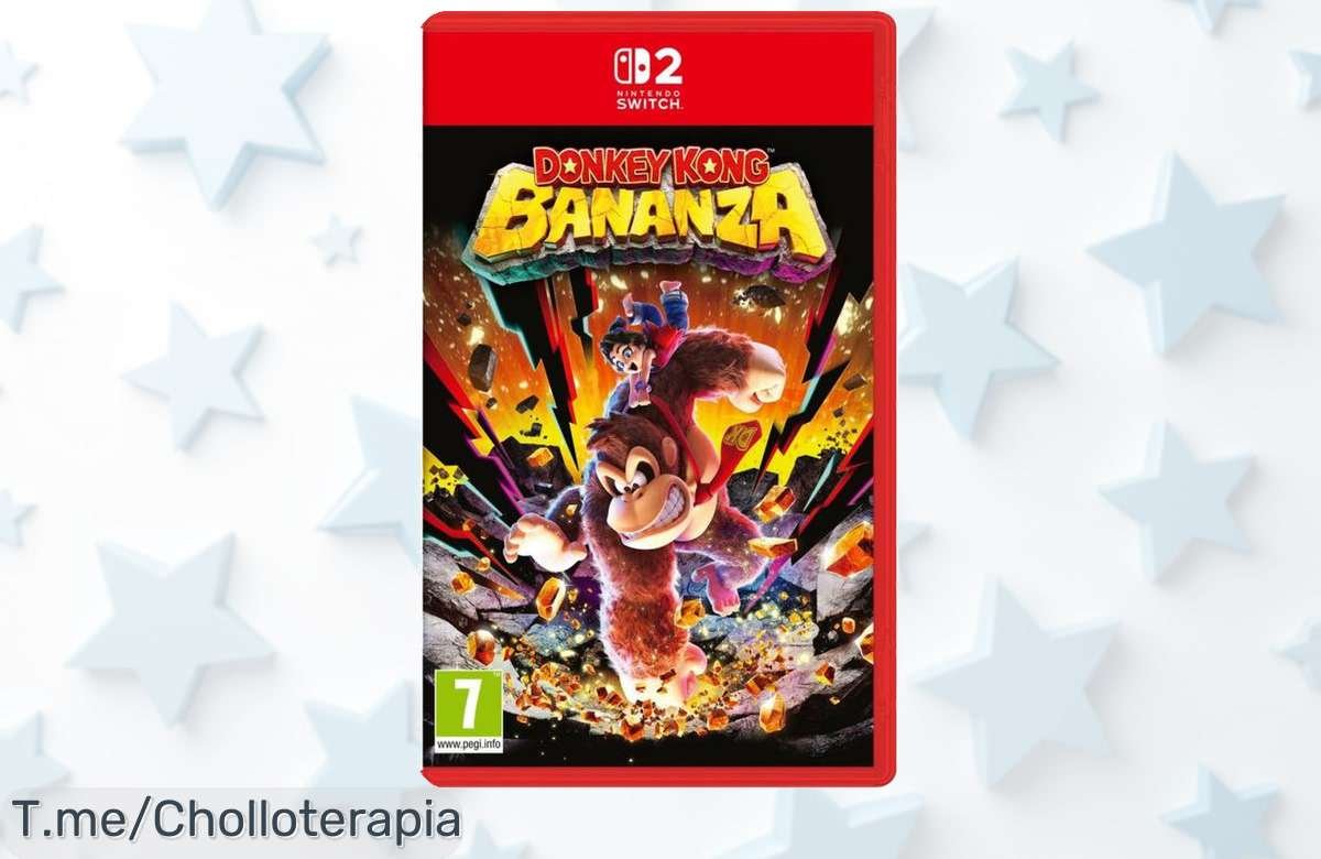 Donkey Kong Bananza para Nintendo Switch nuevo y precintado con descuento brutal que no volverás a ver aprovecha este super chollo y corre antes de que se agote