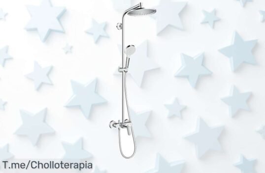 Ducha hansgrohe crometta s lluvia XXL con chorros múltiples lo último en confort precio loco descuento brutal oferta nunca vista compra ya antes que se acabe