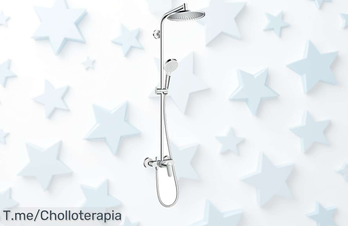 Ducha hansgrohe crometta s lluvia XXL con chorros múltiples lo último en confort precio loco descuento brutal oferta nunca vista compra ya antes que se acabe