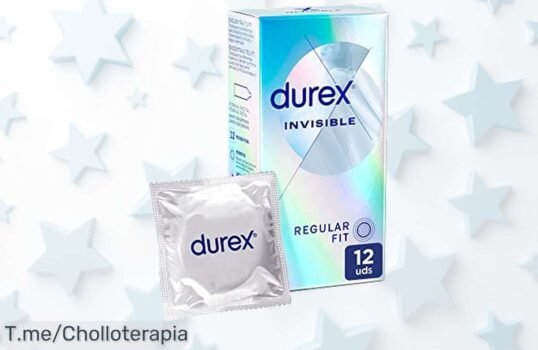 Durex invisible extra lubricado pack 12 super finos para sentirlo todo como nunca con un descuento brutal y precio loco solo por tiempo limitado ¡no lo dejes escapar!