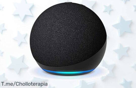 Echo Dot última generación con graves que flipas y Alexa para controlar todo Aprovecha este ofertón a precio de ganga nunca visto ¡date prisa antes de que se agoten!