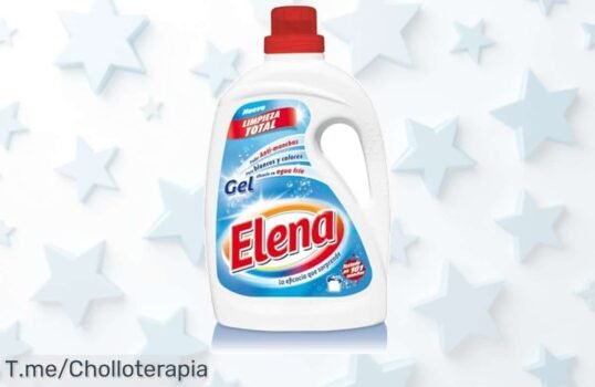 Elena detergente gel 37 dosis con precio loco que elimina manchas difíciles incluso en frío perfecciona tu ropa y aprovecha este descuento brutal único oferta limitada ¡compra ya!