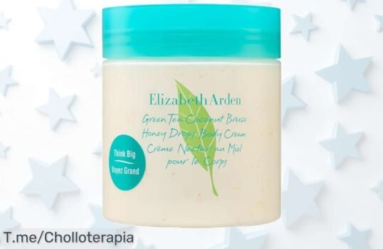 Elizabeth Arden Green Tea Coconut Breeze con aroma irresistible y hidratación profunda super chollo por tiempo limitado aprovecha este ofertón y consigue tu piel suave ya